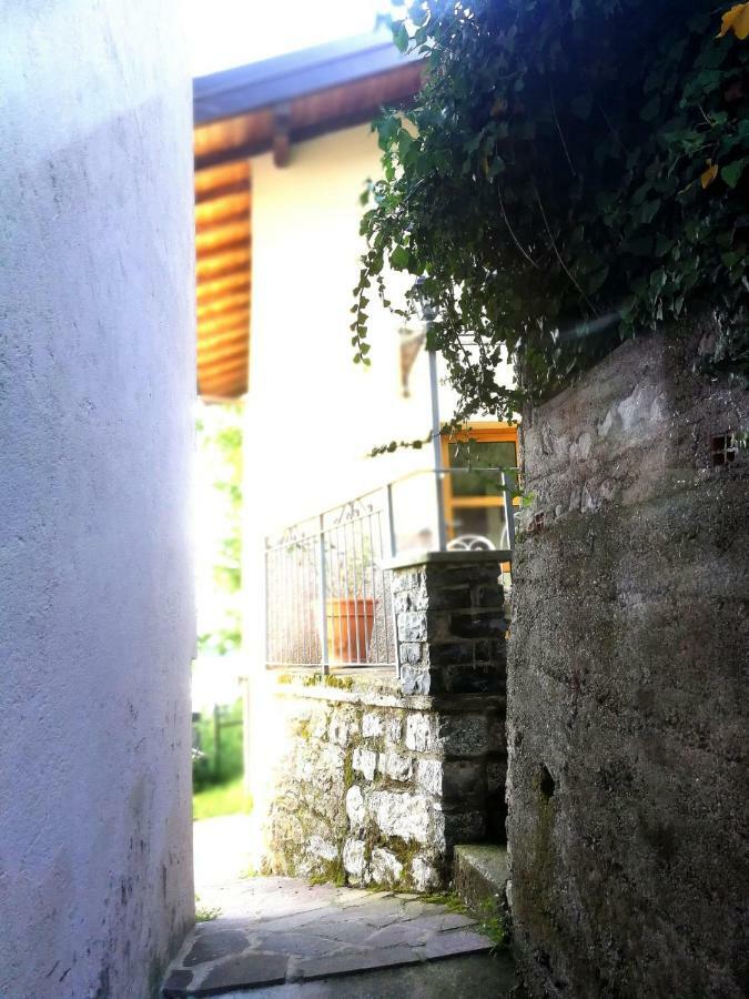 レッツェノRustico Vista Lagoアパートメント エクステリア 写真